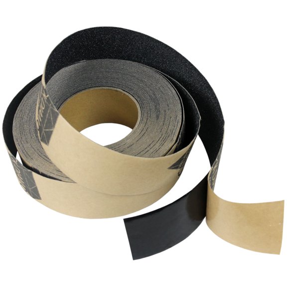 2" x 30' Black SAFETY GRIPTAPE Non Skid Grit FOR STAIRS & MORE Anti Slip Grip