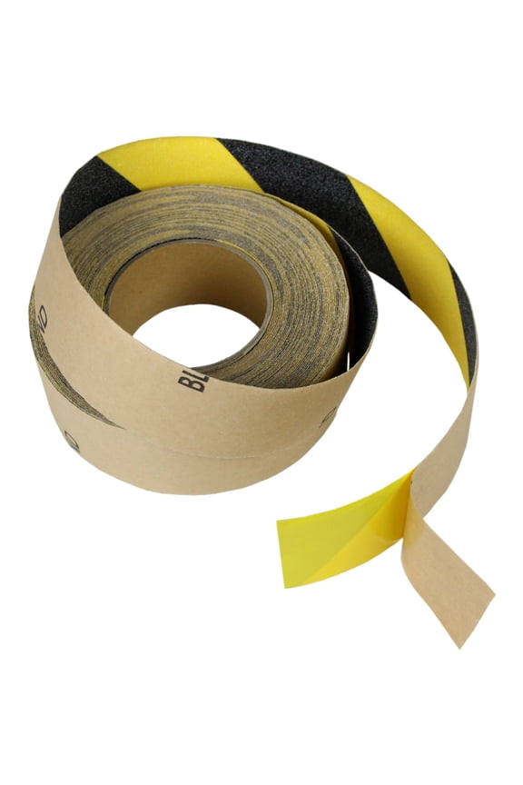 2" x 30' CAUTION SAFETY GRIPTAPE Non Skid Grit FOR STAIRS & MORE Anti Slip Grip