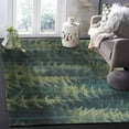 thumbnail image 1 of 2 x 3ft Forest Area Rug, Modern Outdoor Living Room Bedroom Area+Rug Carpet, Kitchen Rug Bath Mat Front Porch Floor Doormat Runner Rugs, Green Rustic Cabin Lodge Farmhouse Pine Trees, 1 of 6