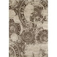 thumbnail image 1 of 2 x 4 ft. Milan Collection Coins Woven Area Rug, Beige, 1 of 1
