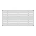 thumbnail image 1 of 2 x 4 ft. Xpanse Boardwalk Polymer Screen Panel, White, 1 of 1