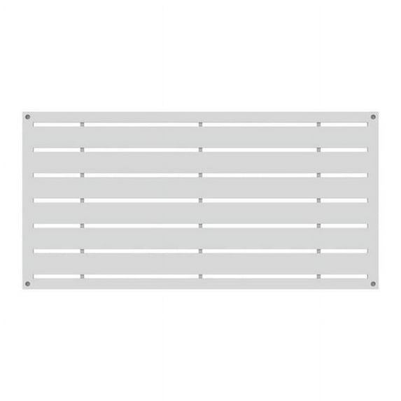 2 x 4 ft. Xpanse Boardwalk Polymer Screen Panel, White
