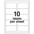 2 x 4" inch Shipping Labels, FBA 10 Up Address Mailing Labels White