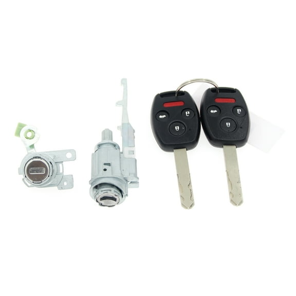 2 x 4 piece lock button.-AL145 complete lock kit for HONDA ACCORD 2006-2007, Ignition Switch, Barrel, 2 keys, With 8E chip