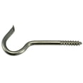 thumbnail image 1 of #2 x 5/64" x 1-1/4" 18-8 Stainless Steel Screw Hooks (15 pcs.), 1 of 1