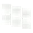 thumbnail image 1 of 2' x 5' White Portable Grid Panel (Pack of 3), 1 of 3