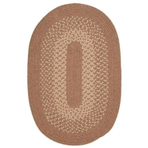 2 x 5 ft. Jackson Wool Blend Area Rug, Taupe