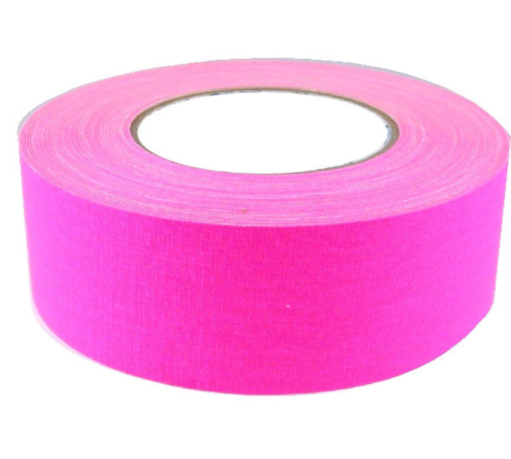 2" x 50 YARDS FULL ROLL GAFFERS TAPE - FLORESCENT PINK