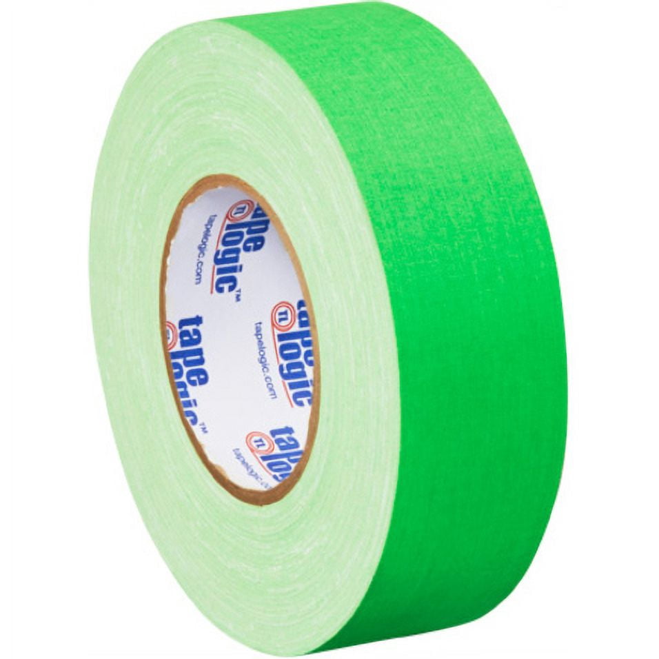 2" x 50 yds. Fluorescent Green 11 Mil Gaffers Tape