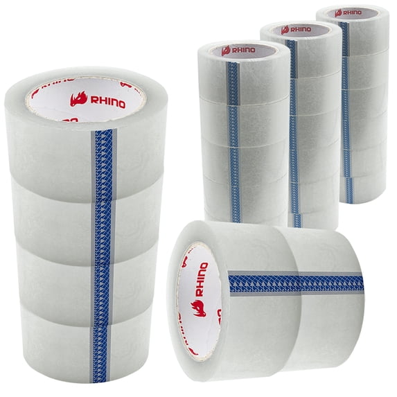 2" x 55 Yards Box Carton Sealing Packing Tape 24 Rolls