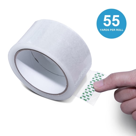 2" x 55 Yards SEAIVY Heavy Duty Clear Packing Tape for Packing Shipping- 1 Roll