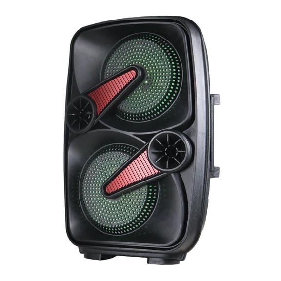 2 x 6.5 Inch True Wireless Speakers Bluetooth TWS Rechargeable Remote Microphone