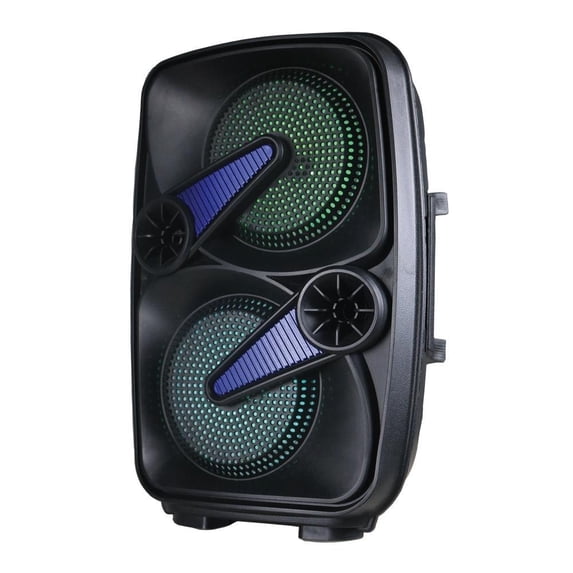 2 x 6.5 Inch True Wireless Speakers Bluetooth TWS Rechargeable Remote Microphone