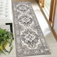 thumbnail image 1 of 2' x 6' Boho Runner Rug Non Slip Washable Soft Carpet Area Rug for Entryway Hallway Kitchen Bedroom, 1 of 9