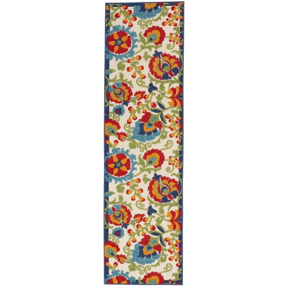 2’ x 6’ Mediterra Indoor Outdoor Runner Rug