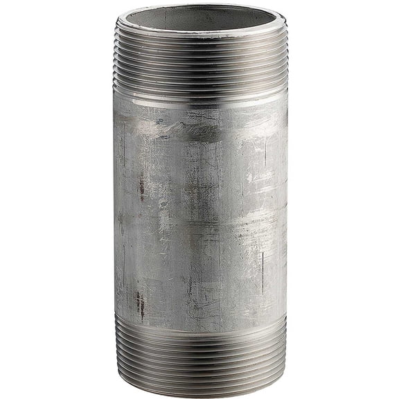 2" x 6" Pipe Nipple, 304 Stainless Steel, 16168 PSI, Sch. 40