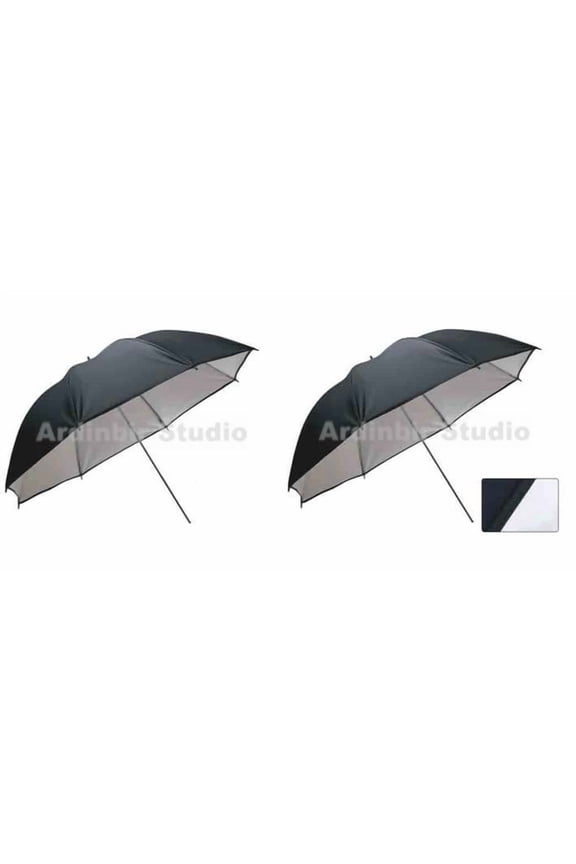 2 x 60" Photography Studio Reflective Lighting Umbrella