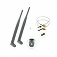 thumbnail image 1 of 2 x 6dBi RP-SMA Dual Band 2.4GHz/5GHz Wifi Antenna + 2 x 30cm U.fl Cable Antenna, 1 of 1