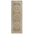 thumbnail image 1 of 2â€™ x 7â€™ Tan Retro Modern Medallion Runner Rug, 1 of 5