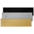 thumbnail image 1 of 2 x 8 Wall or Door Name Plate Holder with Clear Plastic Insert, 1 of 4