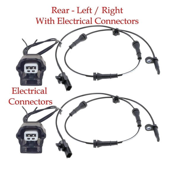 2 x ABS Wheel Speed Sensor  Connectors Rear L/R Fits Nissan Altima 2019-2023