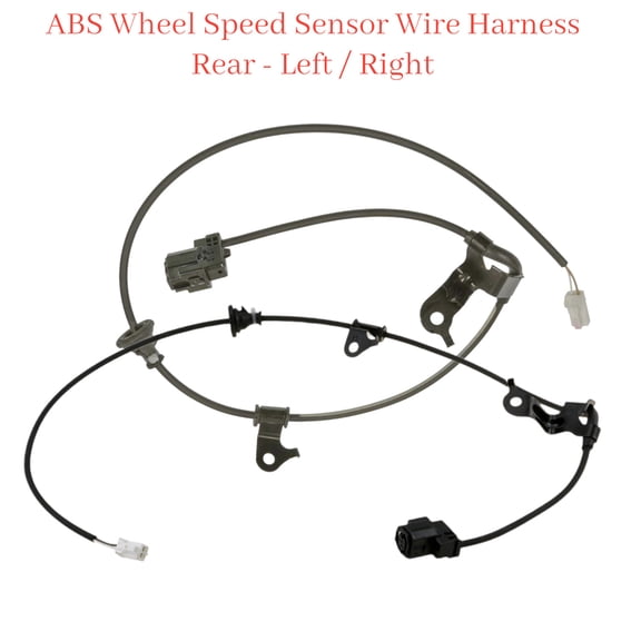 2 x ABS Wheel Speed Sensor Wire Harness Rear L/R Fits Scion XD Toyota Yaris