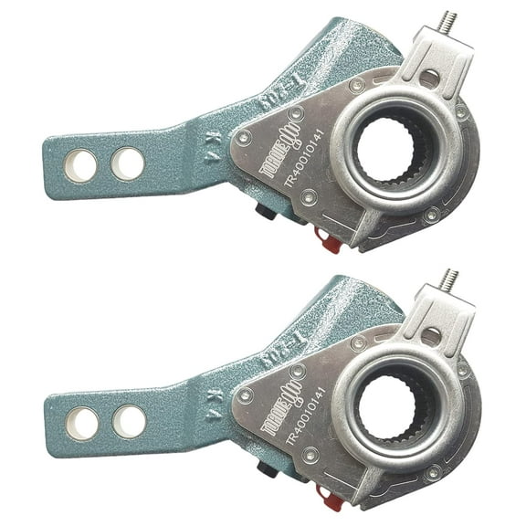 2 x Auto Slack Adjuster 1.5"x28 Spline 5.5"&6.5" Lever Replaces Haldex 400-10141
