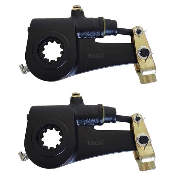 2 x Automatic Slack Adjuster 1.05"X10 Spline 6" Lever Replaces Meritor R801042