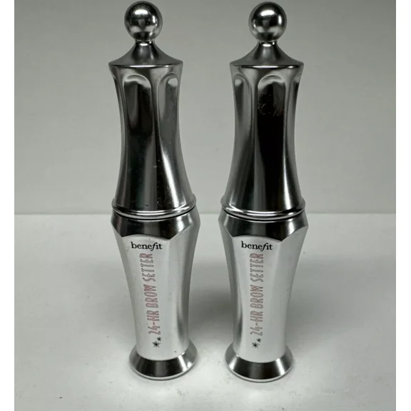 2 x Benefit 24-HR Brow Setter Invisible Shaping & Setting Gel travel 3.5ml each