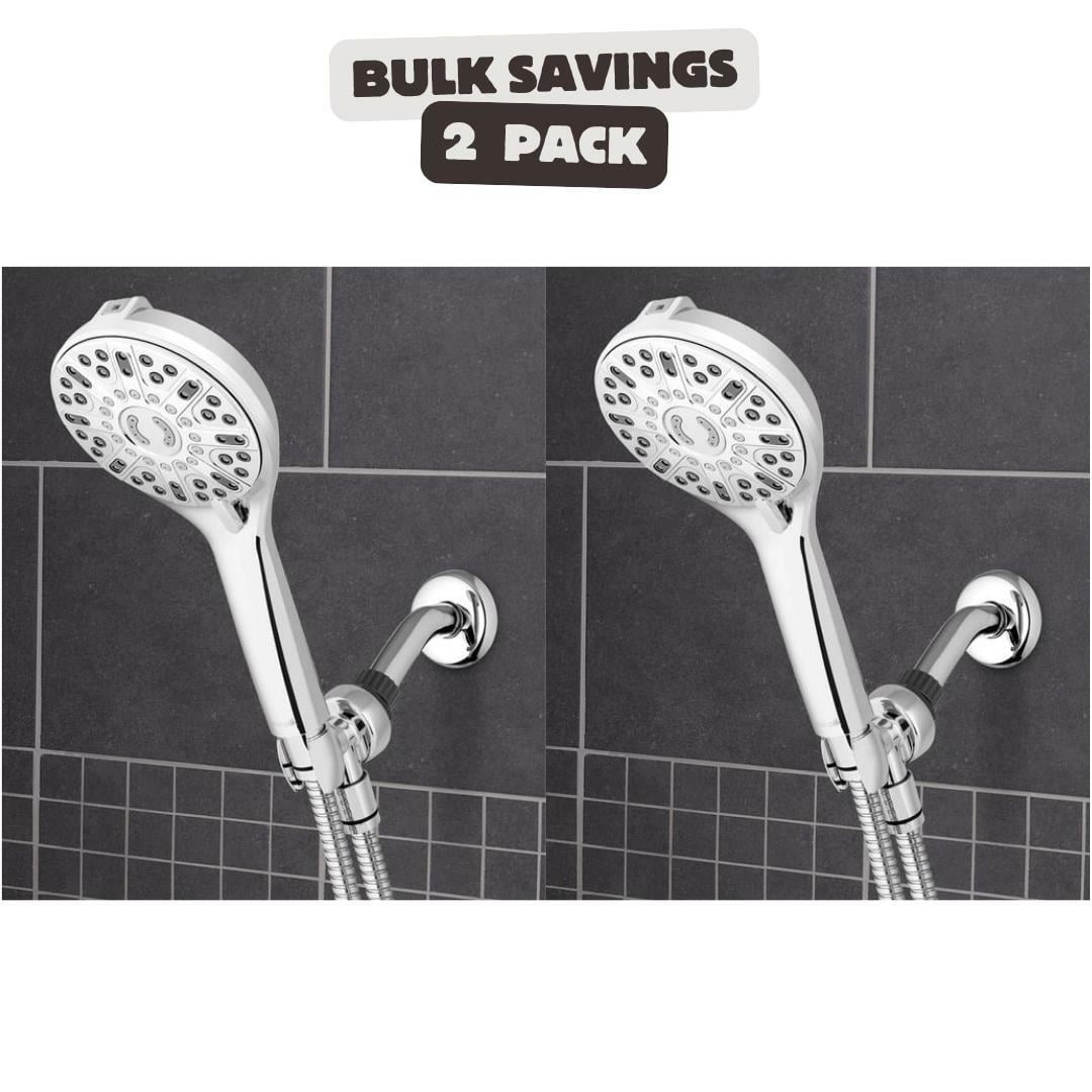 2 x Brand New Waterpik ShowerClean PRO Shower Head With Power Jet Technology