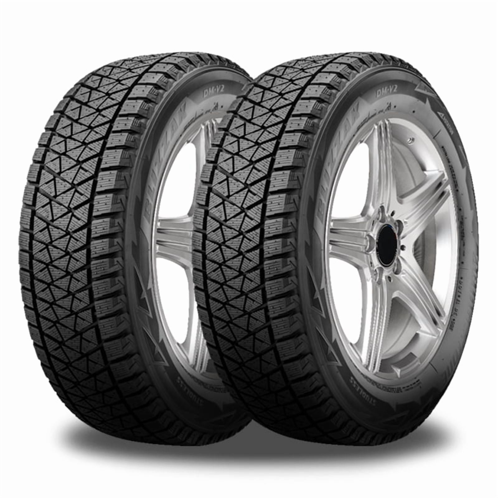 2 Bridgestone BLIZZAK DM-V2 235/70R16 106S High Performance Winter Snow Tires BR015794 / 235/70/16 / 2357016