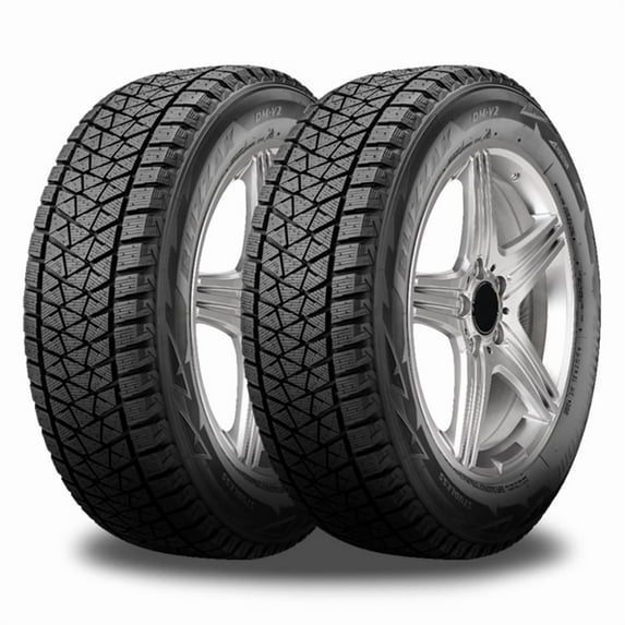 2 Bridgestone BLIZZAK DM-V2 255/55R19 111T High Performance Winter Snow Tires BR016151 / 255/55/19 / 2555519