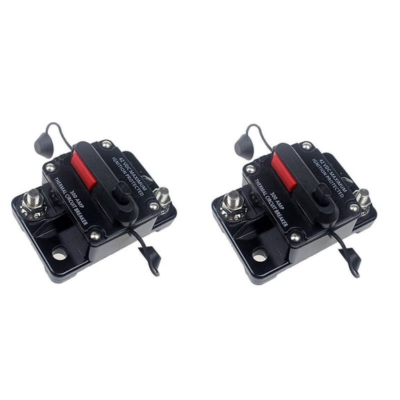 2 x Circuit Breaker-Black