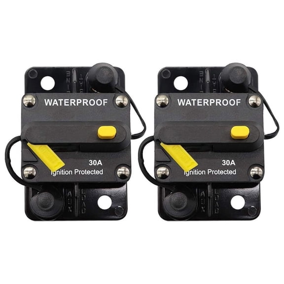 2 x Circuit Breaker-black
