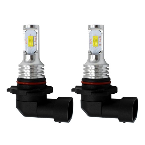 2 x DC12-24V SMD Vehicle Foglight Headlight Bulbs 9006-3570