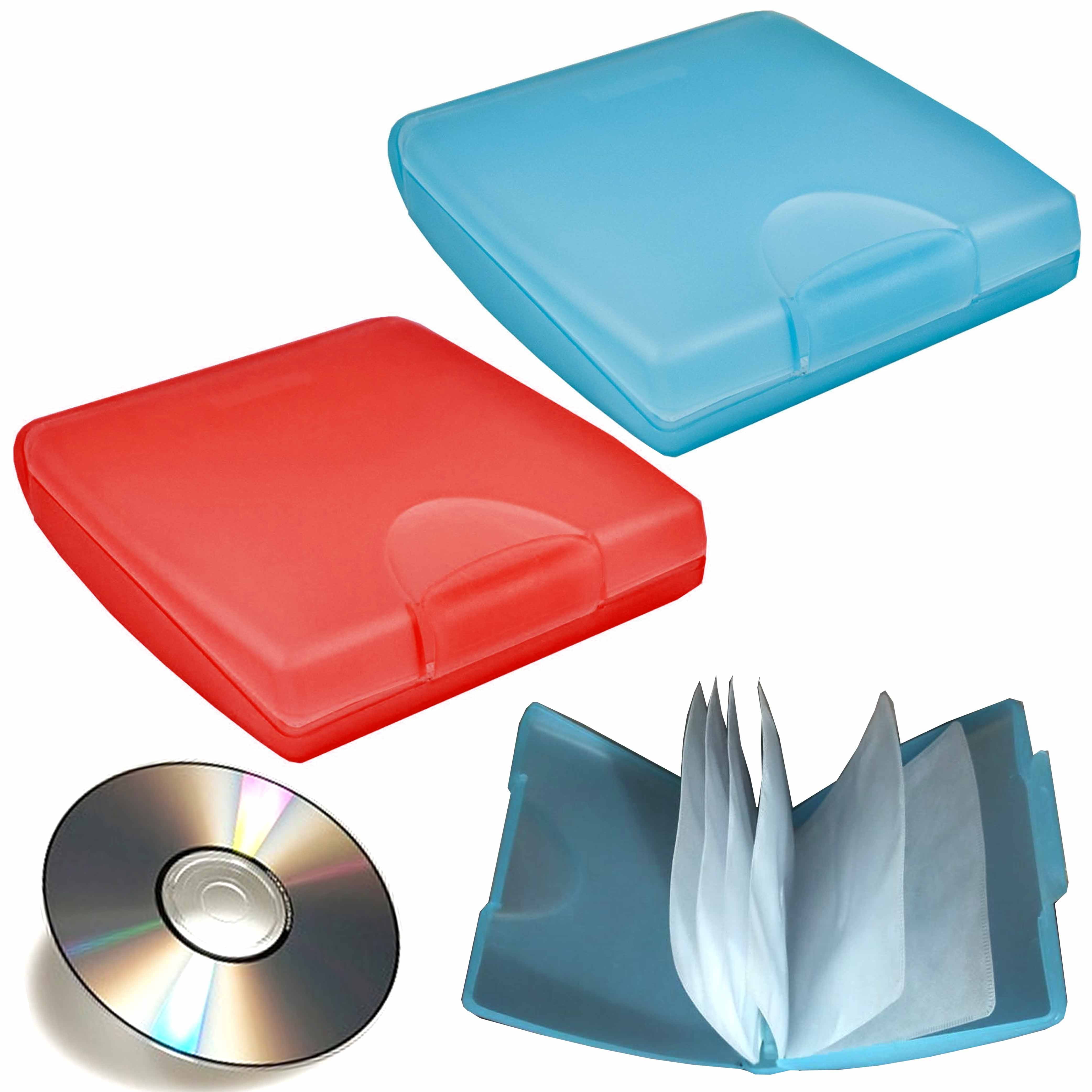 2 X DVD Case Organizer 12 Sleeve Disc CD Holder Media Storage Hard 2-x-dvd-case-organizer-12-sleeve-disc-cd-holder-media-storage-hard