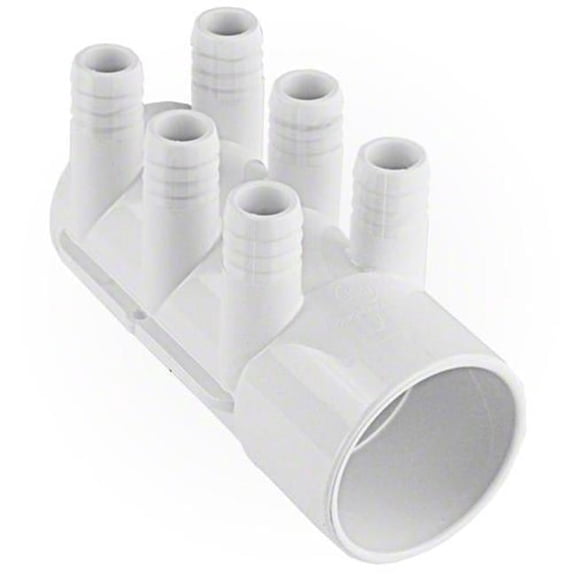 2 x Dead End x 0.75 in. RB Ports PVC Manifold