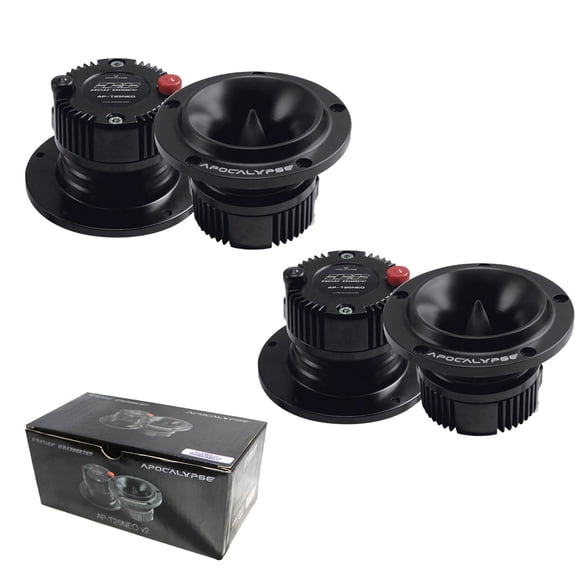 2 x Deaf Bonce Apocalypse AP-T25 NEO V2 400W 4-Ohm Neodymium Bullet Tweeters New