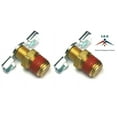 thumbnail image 1 of 2 x Drain Valve 1/4'' NPT Petcock Water For Air Compressor Tank Replacement Part, 1 of 2