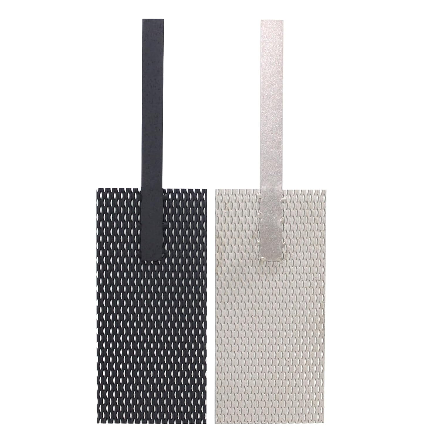 TIBROMTACK 2PCS Titanium Anode Net met MMO Ruthenium-Iridium Coating en Kathode Elektrolytnet voor elektrochemische toepassingen en zwembadreiniging