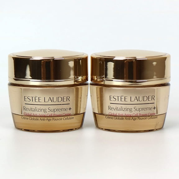 2 x Este Lauder Revitalizing Supreme+ Global Anti-Aging Cell Power Creme, 0.5oz/15ml x 2 = 1oz/30ml