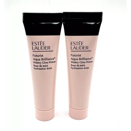 2 x Estee Lauder Futurist Aqua Brilliance Watery Glow Primer 0.5oz *2 =1 oz