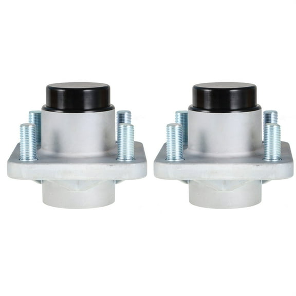 2 x Golf Cart Front Wheel Hub Assembly with Bearings Replacement for Golf Cart Club Car 102357701