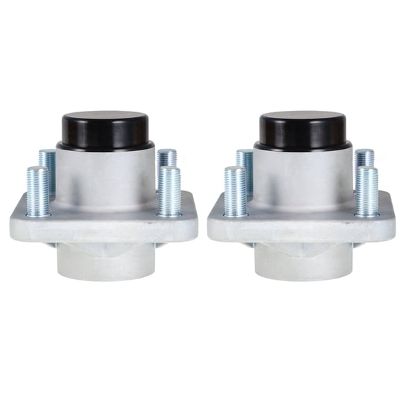 2 x Golf Cart Front Wheel Hub Assembly with Bearings Replacement for Golf Cart Club Car 102357701