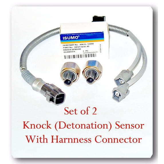 2 x Knock Sensor Pigtail Wire Harness 82219-07010 Fits:GEO Lexus Scion Toyota