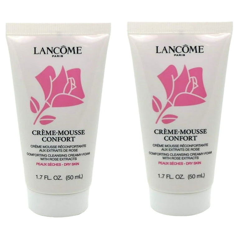 Lancôme Facial Face Wash, 2x Crème Mousse Confort Creamy