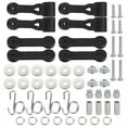 thumbnail image 1 of 2 x Lawn Mower Bagger Grass Chute Latches kit-Photo Color, 1 of 7