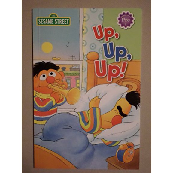 Pre-Owned 2 x Level Pre 1 Reader Book P101 - Sesame Street Monsters One to Ten & Up, Up Up! Paperback