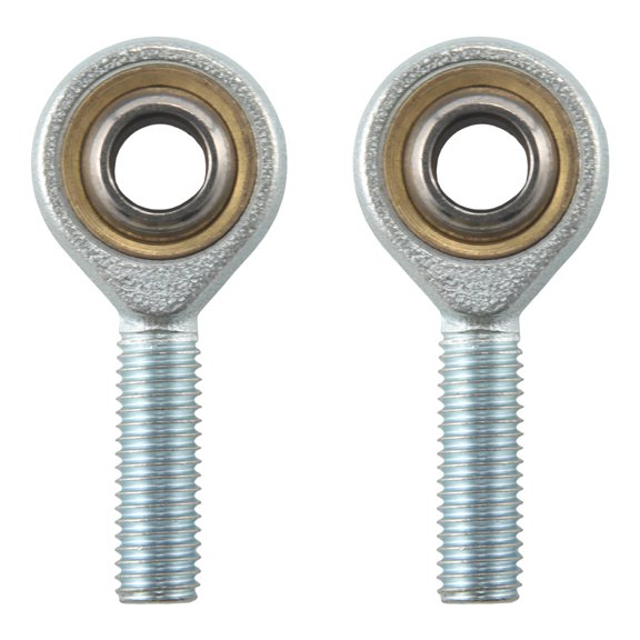 2 x M10 1.5 Male Rod End Rose Joint Right Hand Thread 10mm Metric Bronze SA10