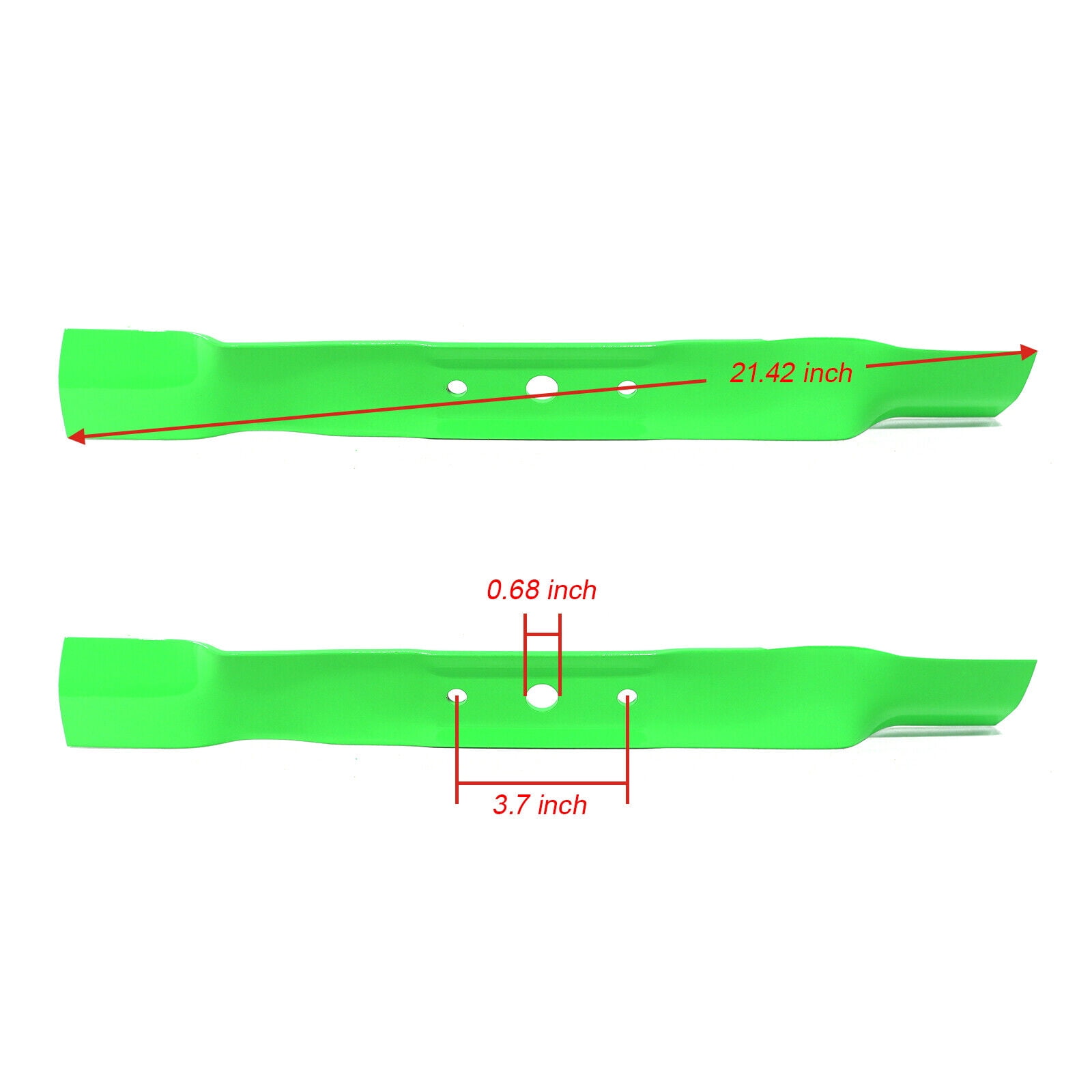 2 x Mower Blades Fits John Deere L100 L110 42" Deck GX20249 GX20433 GY20567